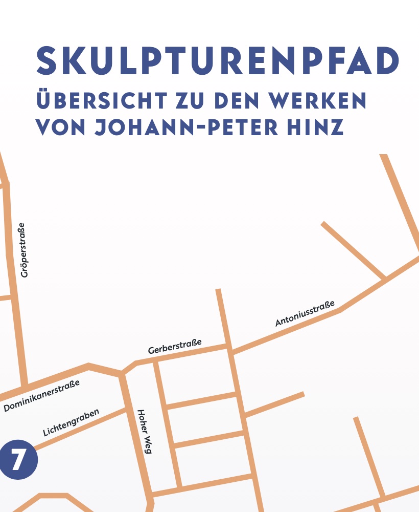 Skulpturenpfad – Übersicht zu den Werken von Johann-Peter Hinz